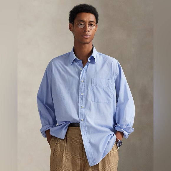 Ralph Lauren “Big Shirt” Iconic 90’s Big Fit Button Down Oxford Cloth Shirt Y2K - Picture 13 of 15